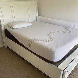 Queen Bed frame (part of a set)