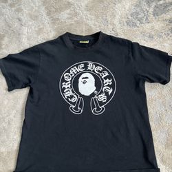 Bape X Chrome Heart Shirt