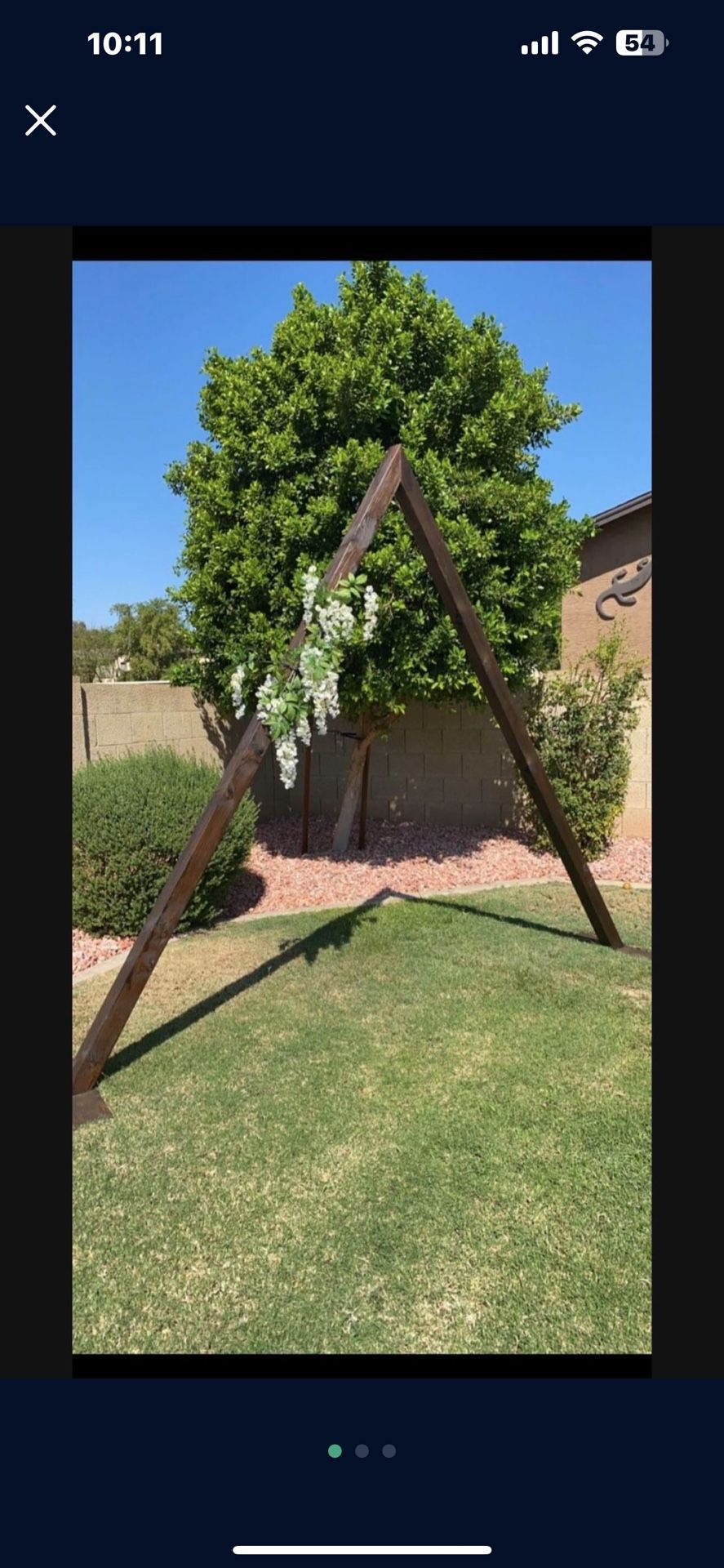 Wooden Arch 
