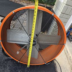 Commercial electric 24 inch fan