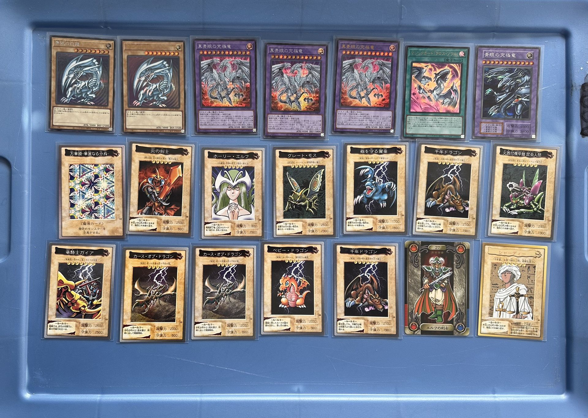 Huge Bywd Blue Eyes White Dragon Collection