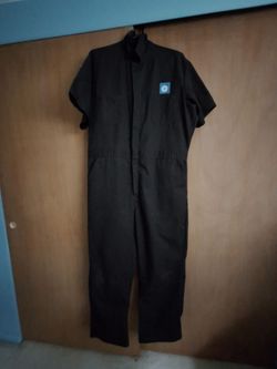 Brown Short Sleeve Work Coveralls