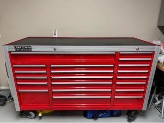 Large Heavy Duty HF 20 Drawer Toolbox Roller Cabinet