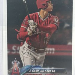2018 Topps Ohtani Rookie