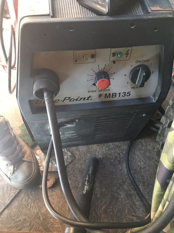 Snap on tools Corp Blue point MiG welder with gas or flux for Sale in