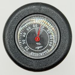 SINGLE CIGAR TUBE W/ HYGROMETER