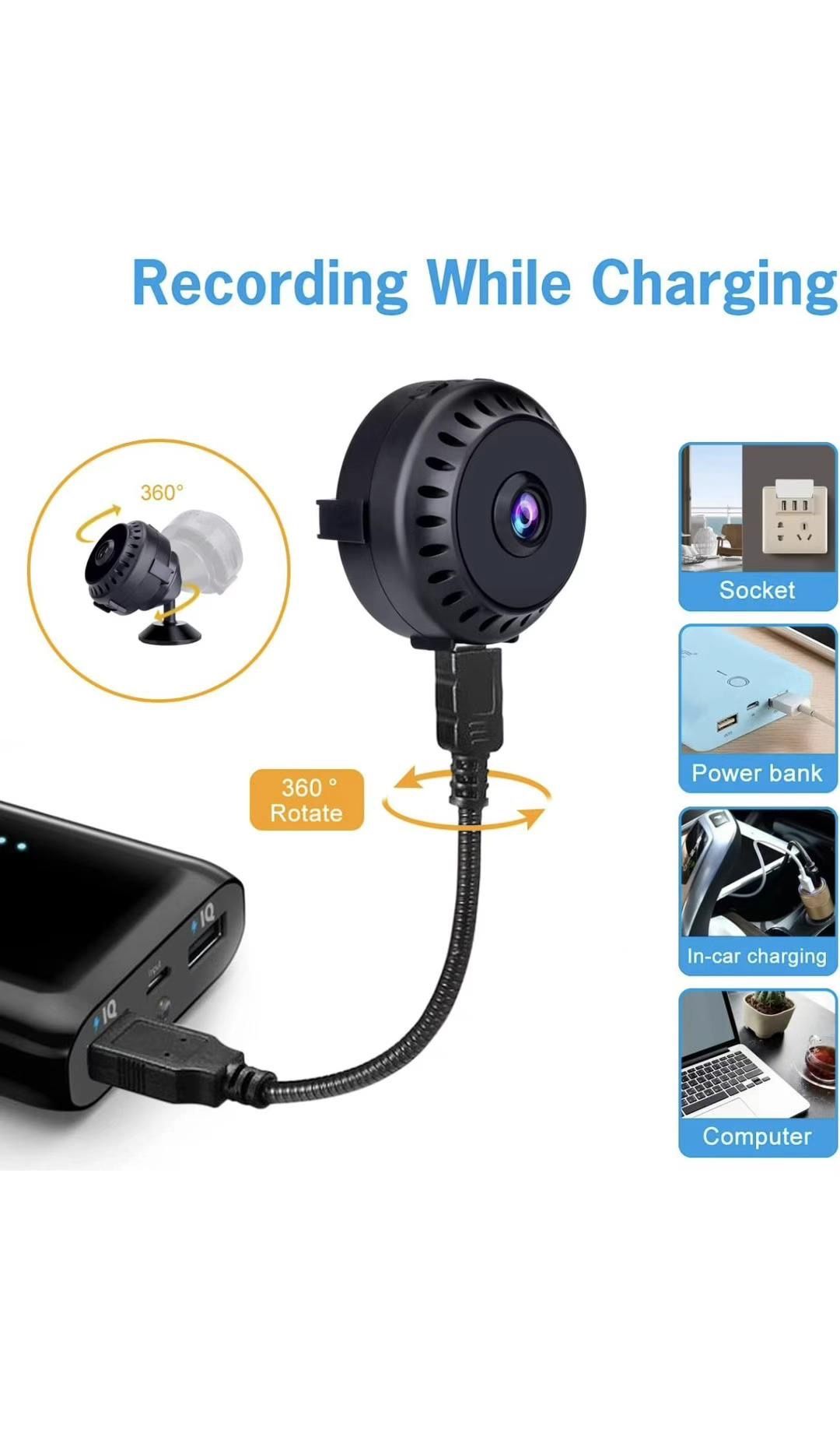 Hidden Cameras for Home Security, Full HD Mini Spy Camera Wi Fi - Main Image