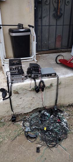 I have all these CB radios all untested by them all as is local and can't pick up only serious buyers only I live downtown Lake Elsinore 92530