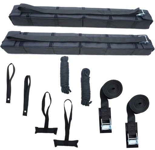  Universal 34" Long Folding Anti-Vibration Soft Roof Rack pad for Kayak/Canoe/Surfboard/Paddle Board/SUP/and Water Sports 