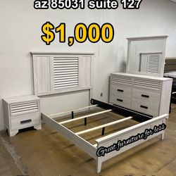 Queen size bedroom set brand new