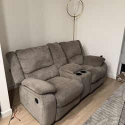 Comfy Manual Reclining Loveseat - Pickup Only