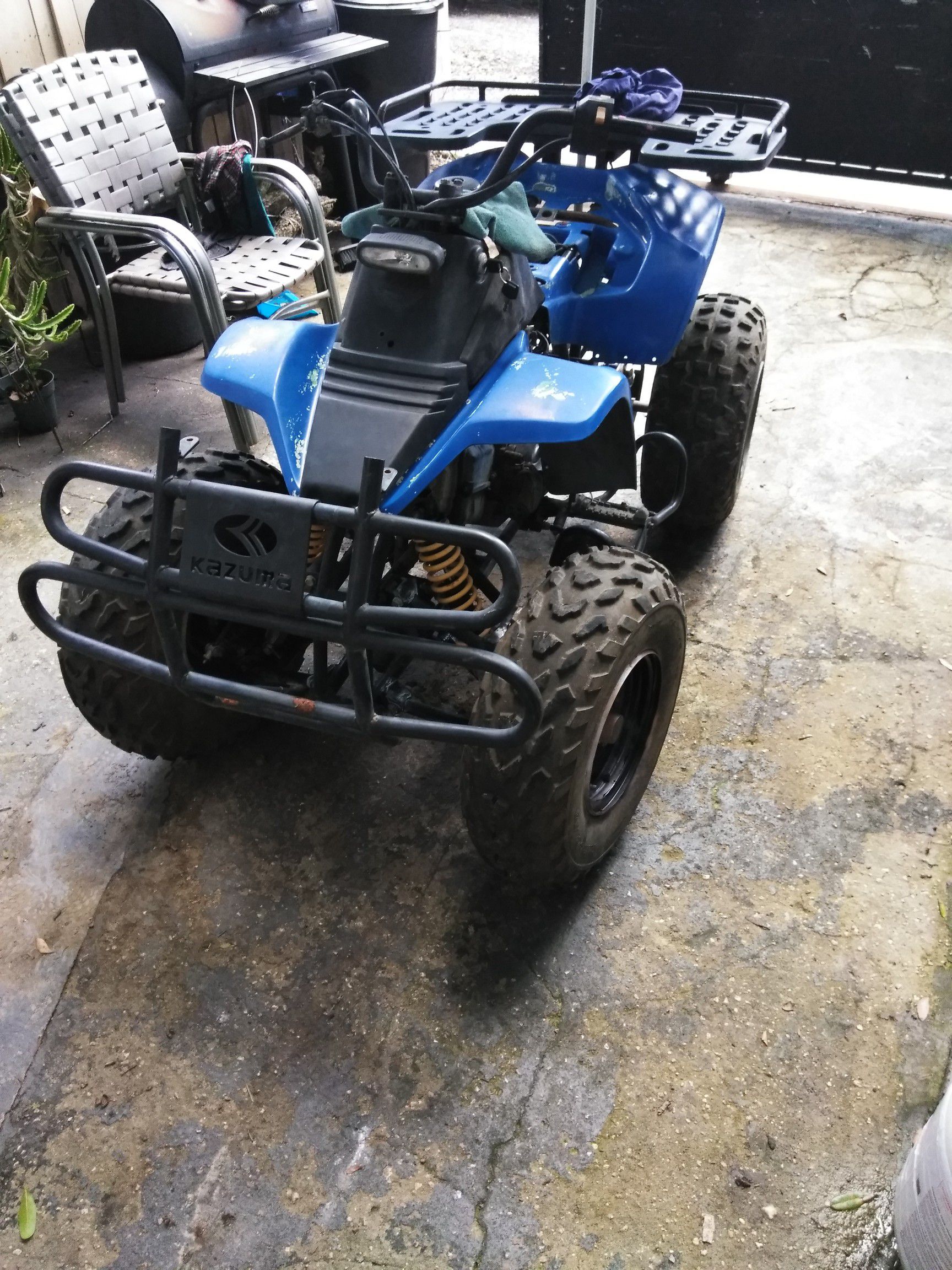 4 wheeler quad kazuma 150cc