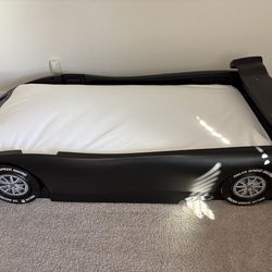 Twin race car bed