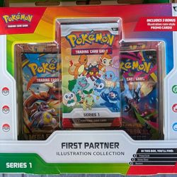 Pokemon FIRST PARTNER ILLUSTRATION COLLECTION CASE