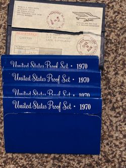 1970 U.S. Mint Kennedy Half Dollar Silver Proof Set