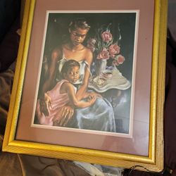 Picture Frame Of a Mother and Child