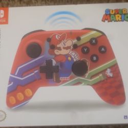 Wireless Controller for Nintendo Switch Mario!  New in Box