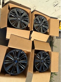 Subaru 2018 Wrx wheels 17x8 5x114.3 set of 4