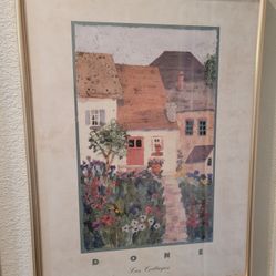 Framed Art, French Cottage