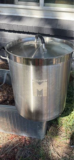Megapot 1.2 Stainless Steel Brew Kettle with Lid