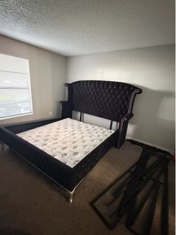 King Size Mattress and Bed Frame