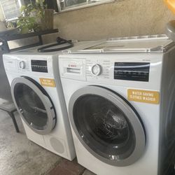 Bosch Washer And Dryer Set 