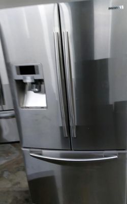Stainless Samsung French Door Refrigerator IceMaker