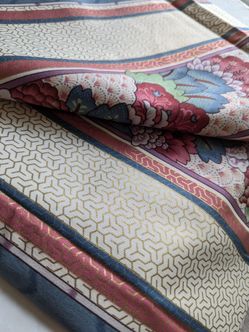 Bold Floral Cotton Fabric by Stanley King Studio – 3.17yd