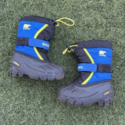 Toddler Kids Size 8 Sorel Boys Girls Snow Boots Waterproof Insulated Winter