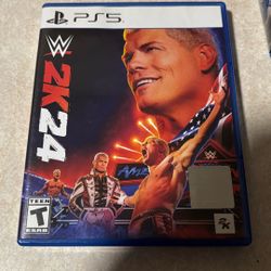 PS5 WWE 2K24 