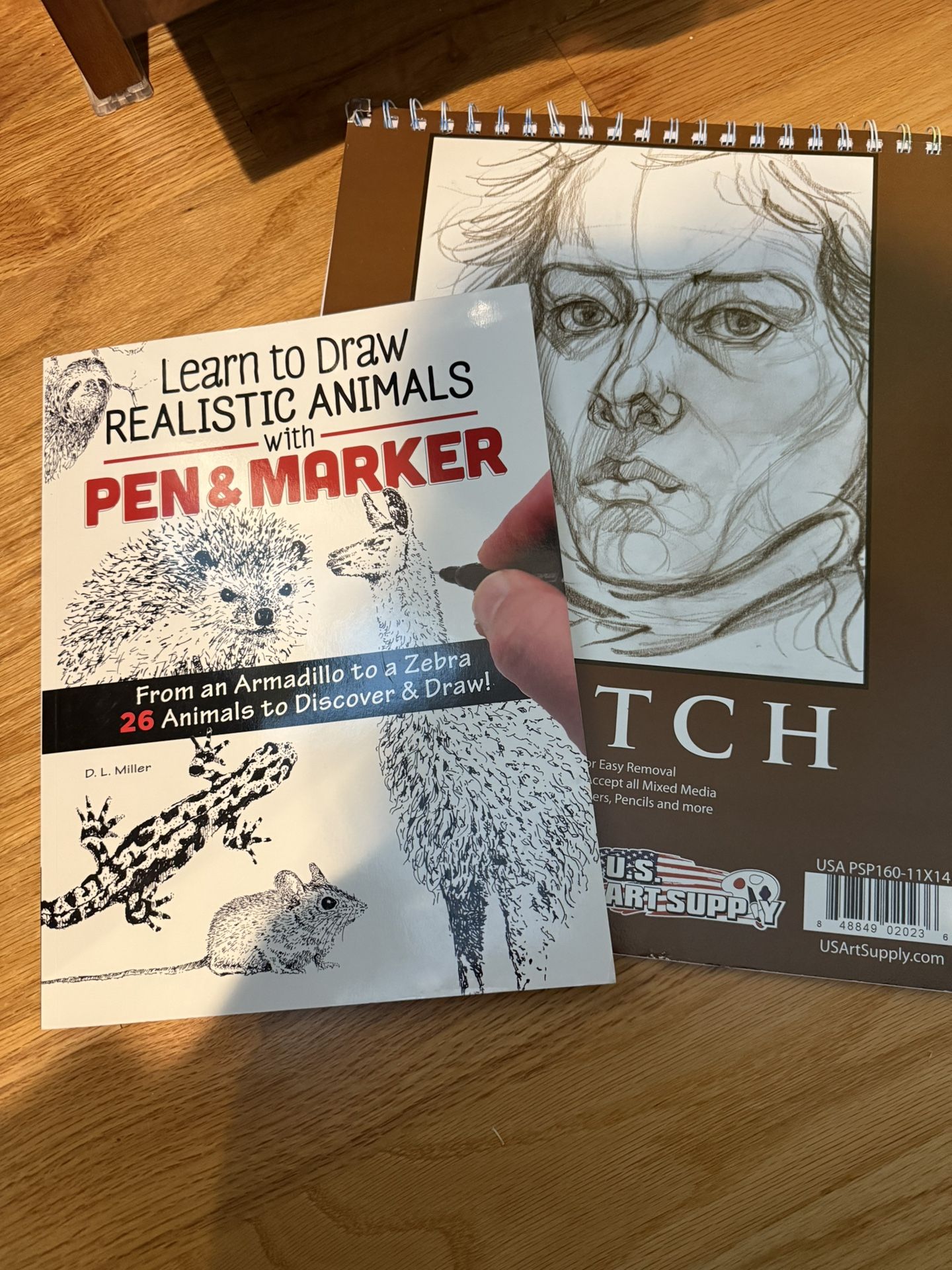 Drawing Book & Paper Set Book Is New