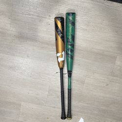 I have two baseball bats for sale