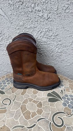 WORK BOOTS ARIAT COMPOSITE TOE WATERPROOF SIZE 7.5 MENS