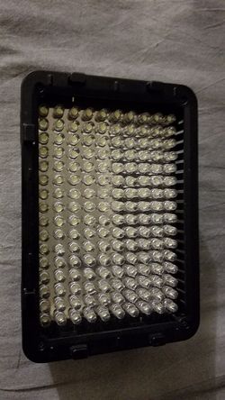 160 WHITE LEDS FOR VIDEO OR PHOTO CAMERAS
