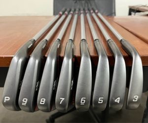 Used Cobra King Pro Forged CB/MB Black Iron Set Golf Clubs