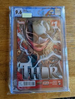 Thor #1 CGC 9.6 Jane Foster Becomes The Mighty Thor