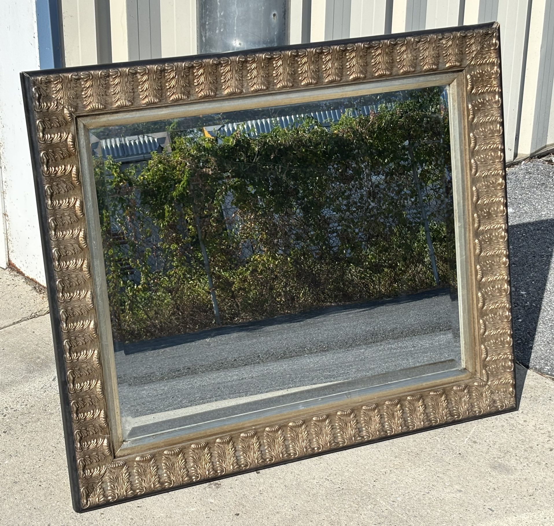 MCS Industries 22in. x 28in. Gold Acanthus Leaf Mirror