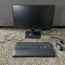 Asus VG245H Monitor + Razer Ornata Keyboard + Logitech G703 Mouse – $150 (Bundle)