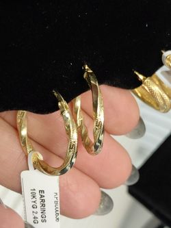 Gold hoops