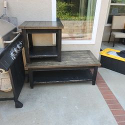 2 Wooden Tables