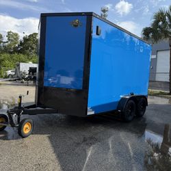 Trailer Enclosed 7 X 12 Extra Feet High Poly Core It’s 2025