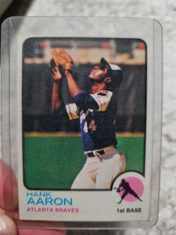 Hank Aaron 1973 Topps #100