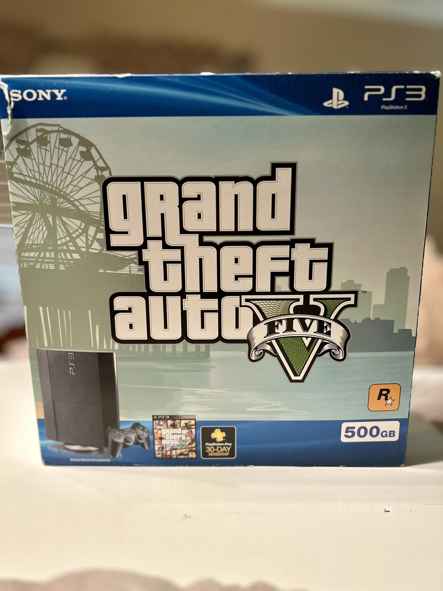 PS3 GTA 5 Bundle 500 Gb