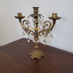 Vintage Brass Candelabra