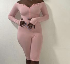 Bodysuit (Pink & Grey)