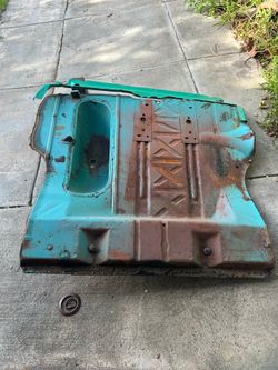 55-57 Chevy rear floor
