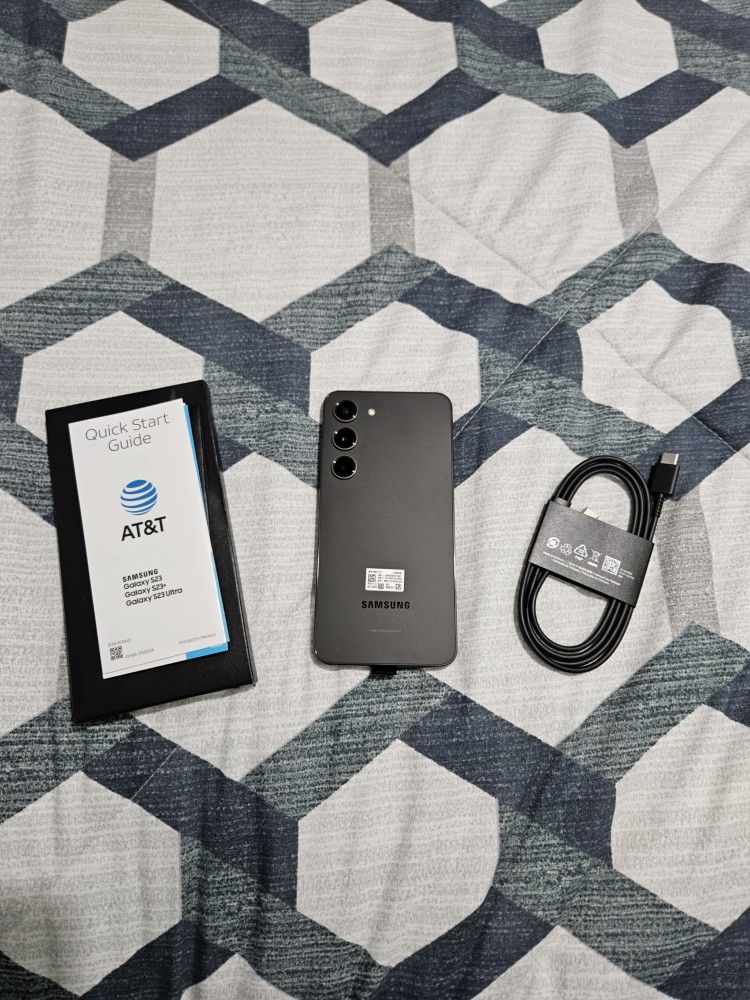 AT&T Samsung Galaxy S23 5G (128GB) Phantom Black