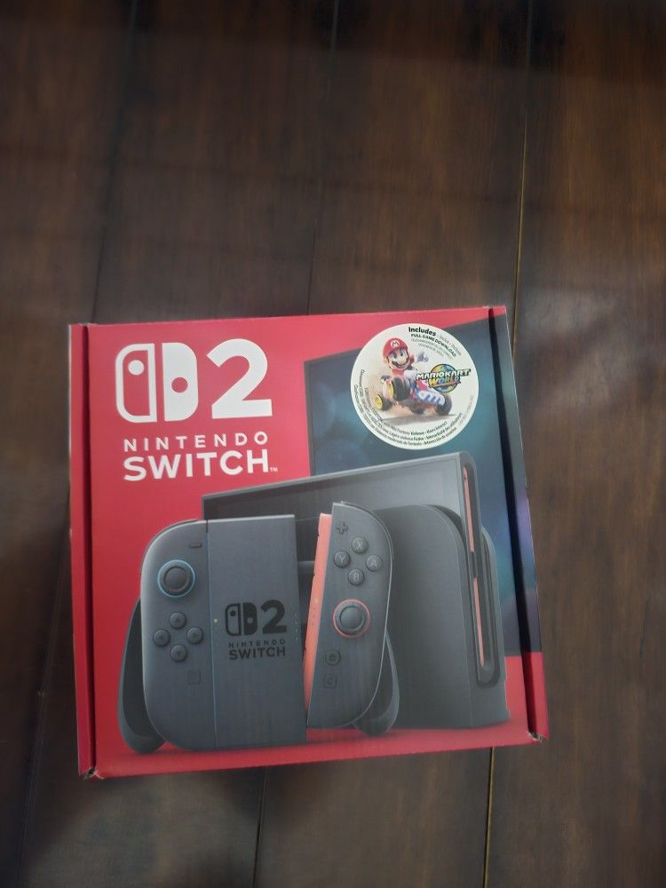 NINTENDO SWITCH 2 MARIO KART WORLD TOUR BUNDLE NEW
