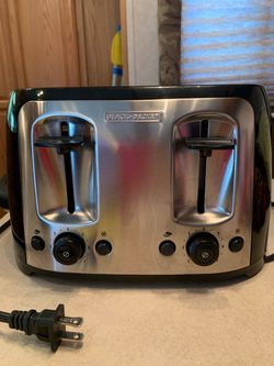 Black and Decker 4 slice Toaster
