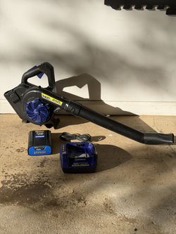 Kobalt 40V Cordless Leaf Blower + Battery & Charger
